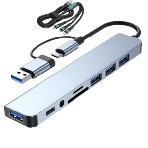 Adaptateur Mutiport Hub USB-C 7 en 1