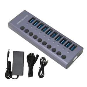 Hub USB 3.0 de 10 ports