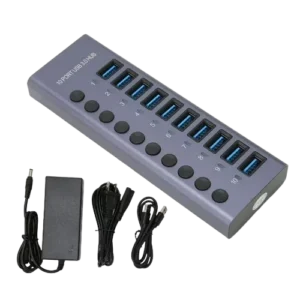 Hub USB 3.0 de 10 ports