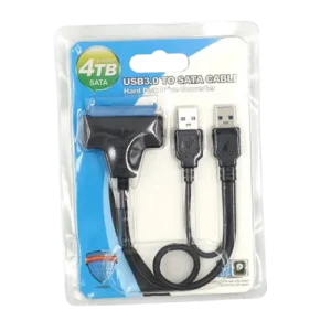 Câble Adaptateur SATA vers USB 3.0 pour Disque Dur et SSD 2,5"